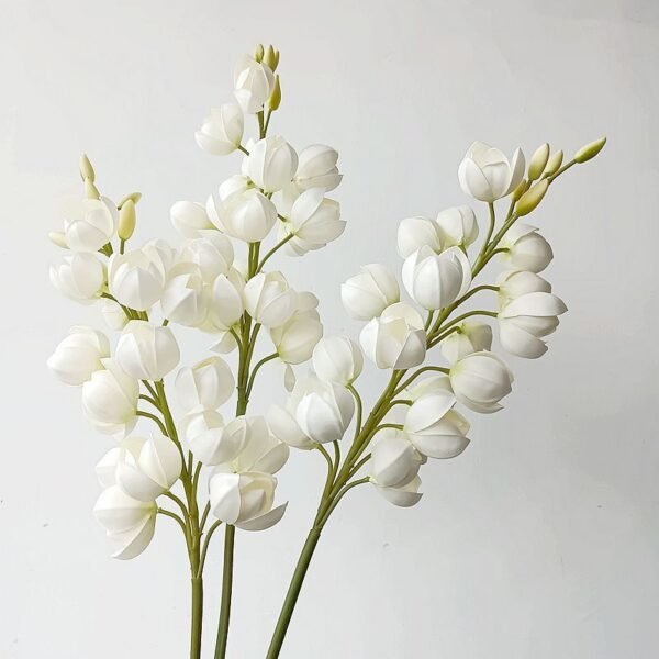 Artificial White Magnolia Flower