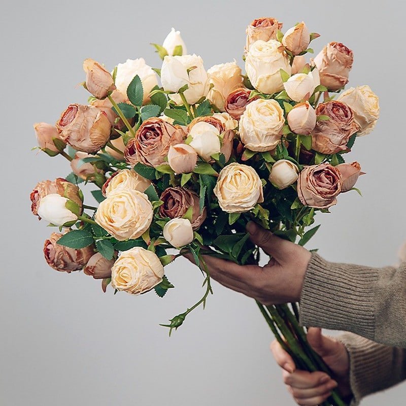 white rose artificial 2